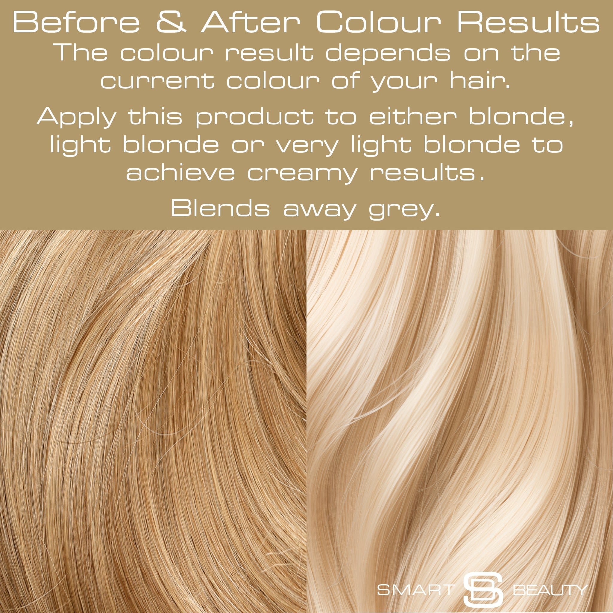 Cremige Blonde Haarfarbe mit Plex Haarpflege-Conditioner, Permanente Haarfarbe