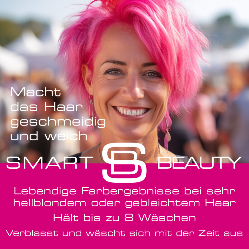 Smart Beauty Carmine Pink semi-permanente Haarfarbe