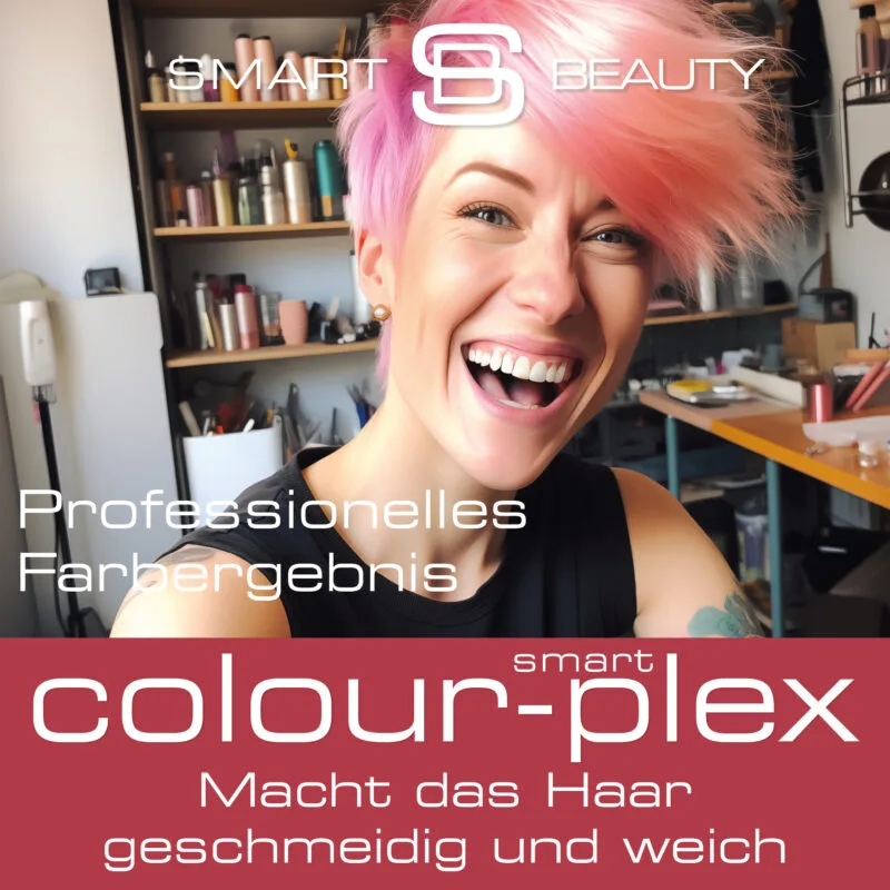 Metallic rose gold haarfarbe de smart beauty