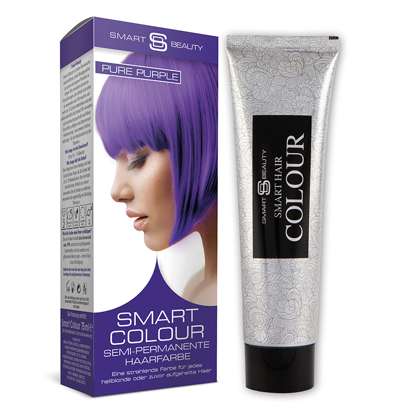 Smart Beauty Pure Purple semi-permanente Haarfarbe