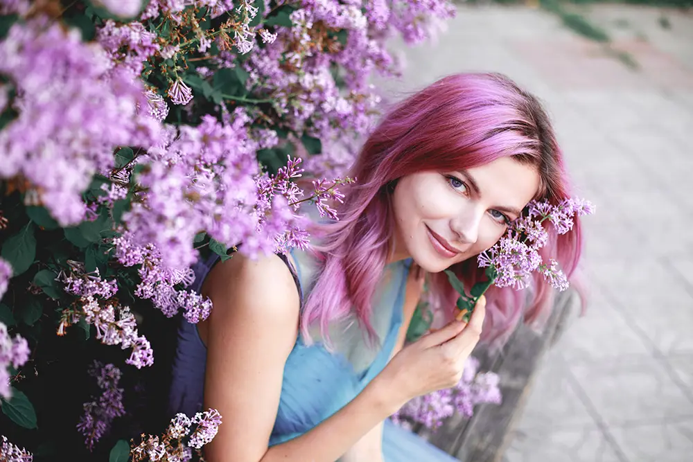 lilac hair blog