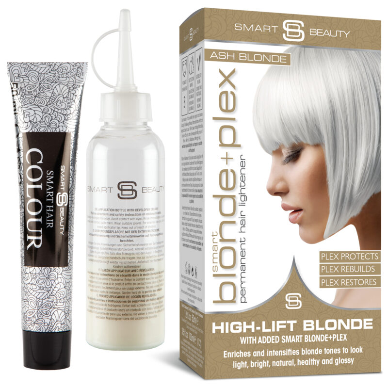 Smart Beauty Aschblond permanente Haarcoloration mit Plex Technologie
