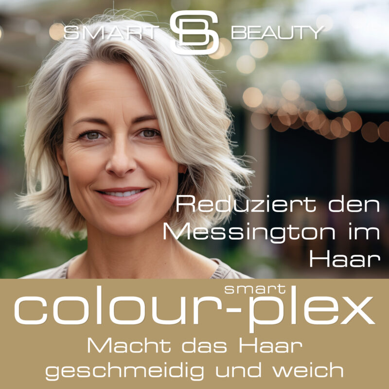Smart Beauty Aschblond permanente Haarcoloration mit Plex Technologie